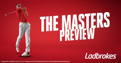 ladbrokes golf|US Masters Odds And Preview .